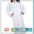 80% Cotton 20% Polyester Waffle Bathrobe For Hotel / Spa